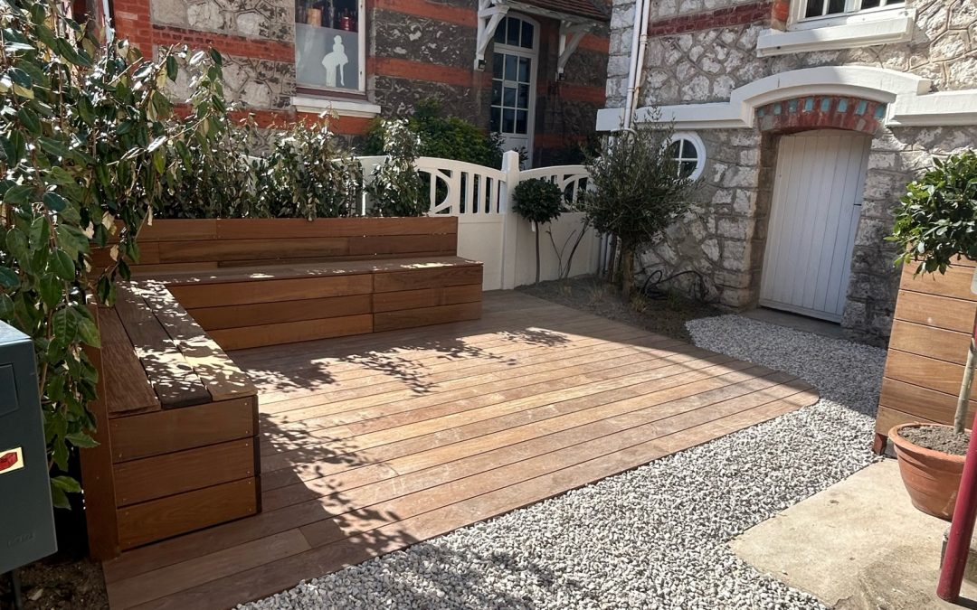 Création d’une terrasse au Touquet