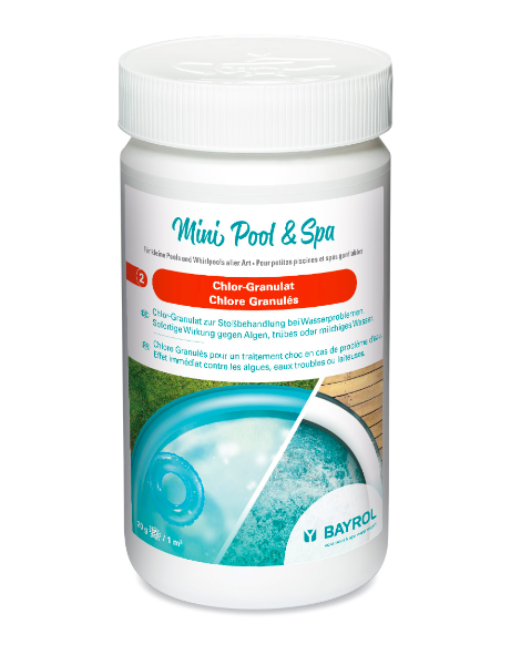 chlore granulés 1kg mini pool & spa